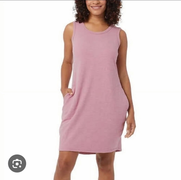 32 Degrees Dusty Pink Sleeveless Dress - Picture 5 of 5